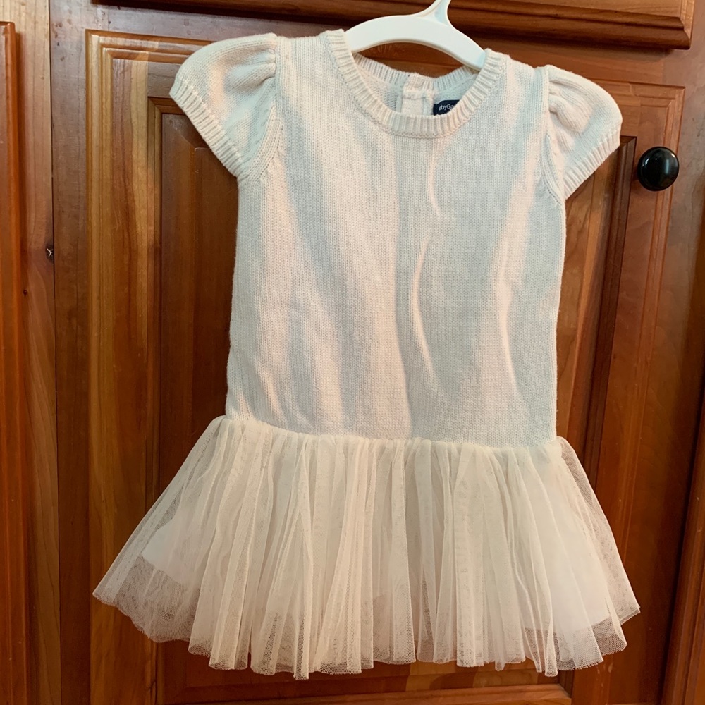 babyGap knit and tulle toddler dress- 12-18 months